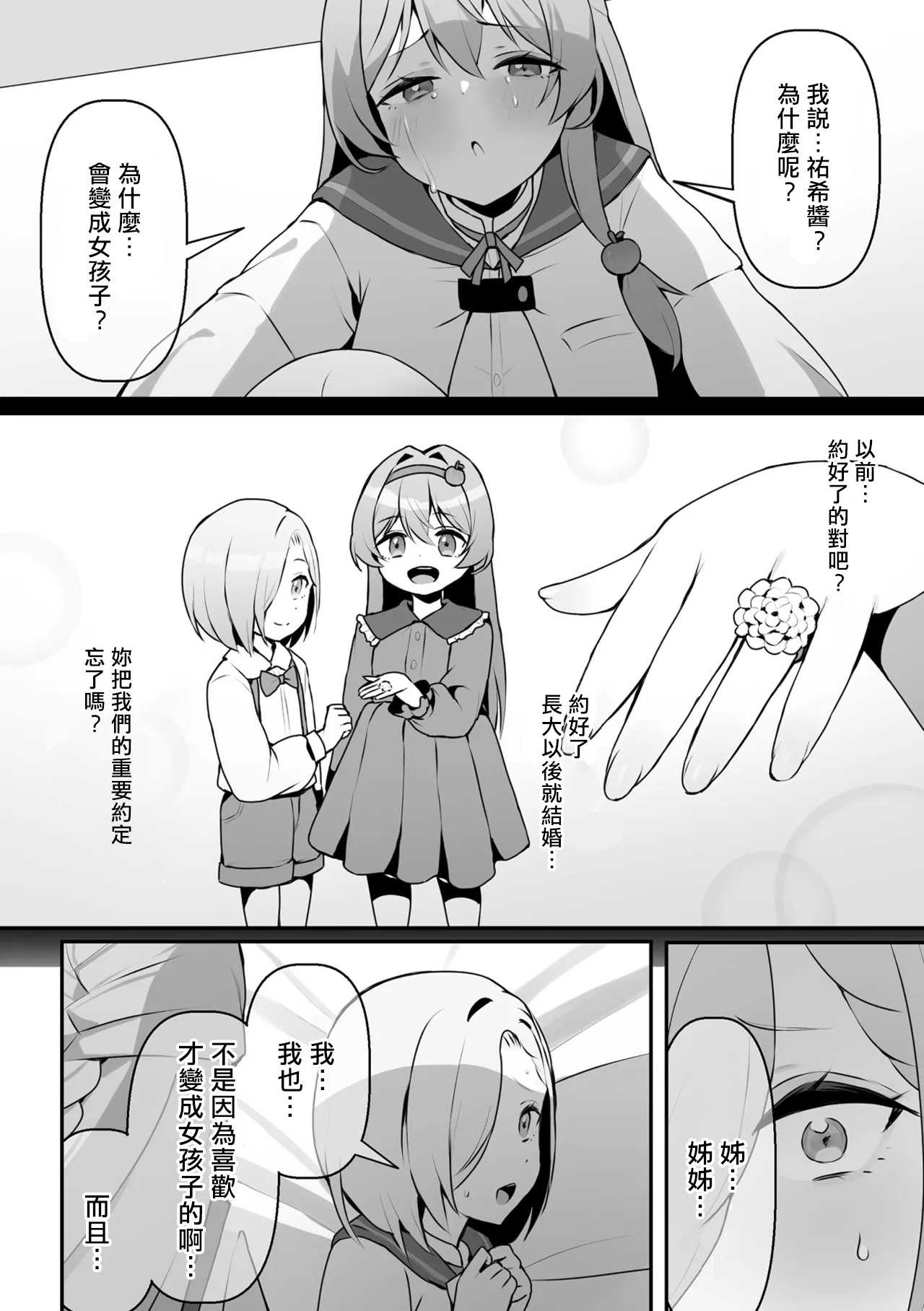雌が二人を分かつまで... (二次元コミックマガジン TS百合堕ち 女の子同士なら何回でもイケるよねVol.1) 第1话 第4页